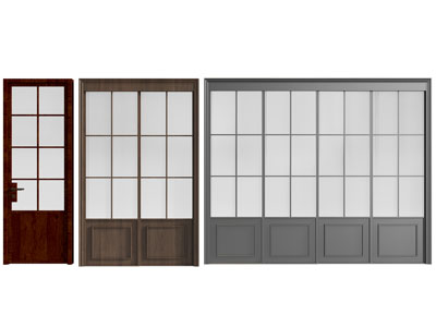 中古门 平开门 房门 木门 玻璃门