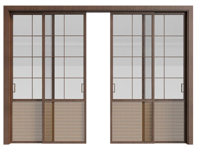 中古风推拉门