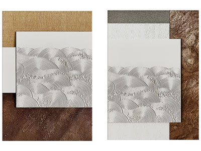 侘寂风挂画 抽象画 装饰画