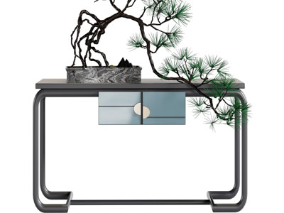 新中式端景条案