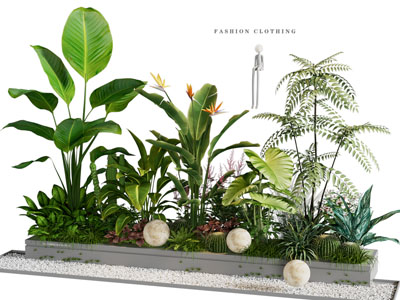 花草植物景观园艺小品
