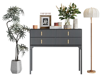 法式端景台 落地灯