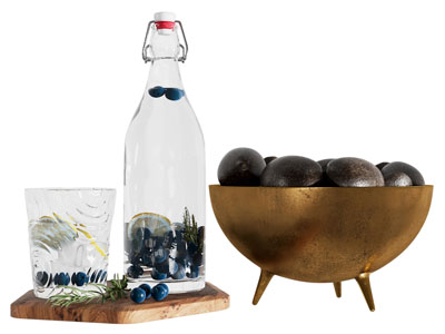酒水食物 现代酒水水果摆件 果盘 酒具