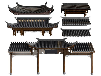 新中式屋檐