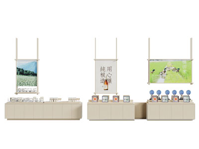 现代文创展示台 摆台