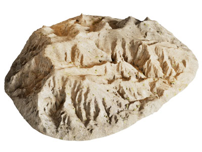 现代山形 地貌
