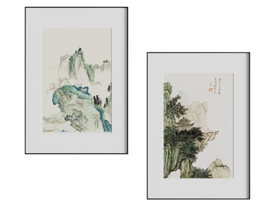 新中式装饰挂画