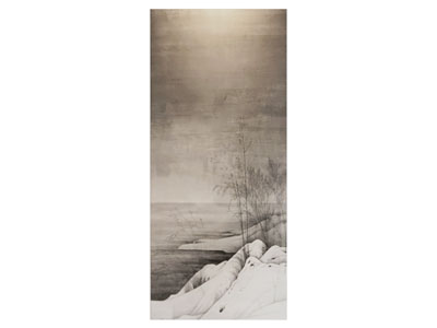 新中式实木隔断