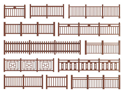 新中式护栏 栏杆 围栏