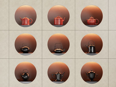 新中式茶具 茶柜 紫砂壶