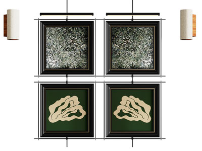 法式中古风装饰画 复古高级画 挂画