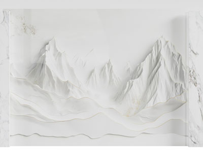 山水背景墙 造型墙 装饰墙