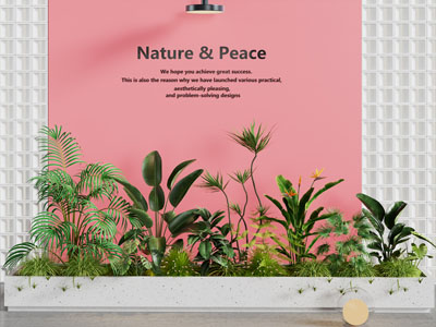 植物堆园艺小品
