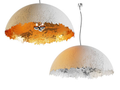 现代金属半球吊灯