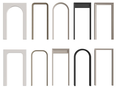 现代门套 垭口 门拱