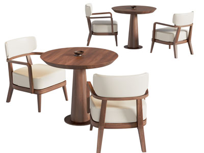 现代洽谈桌椅