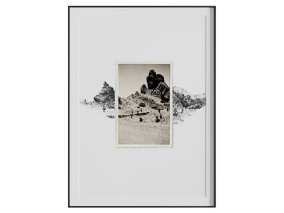 肌理画 装饰画 山脉挂画