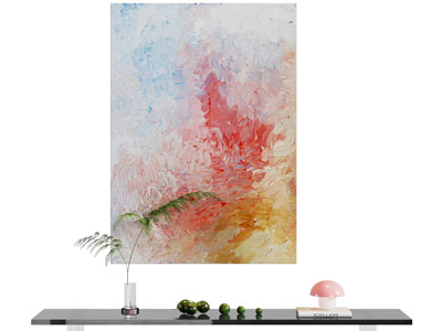现代挂画 现代油画 肌理画 抽象画 笔触油画 客厅挂画