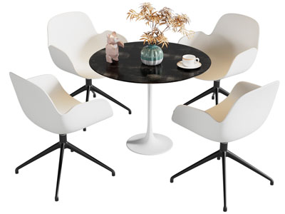 现代洽谈桌椅组合