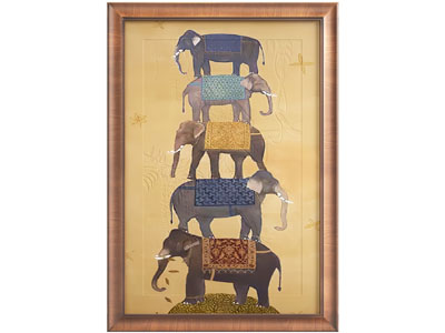 中古侘寂挂画