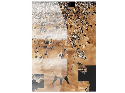 法式侘寂挂画 中古挂画 复古挂画 客厅挂画 玄关挂画