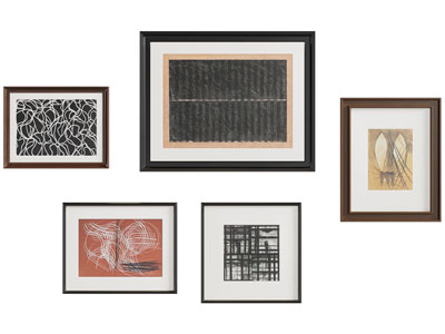 法式中古挂画 法式中古风组合画