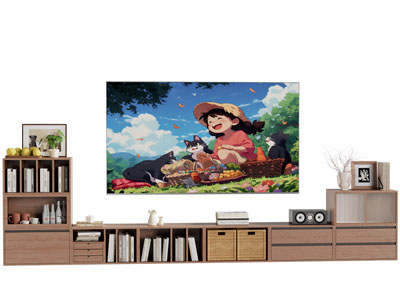 中古风组合电视柜