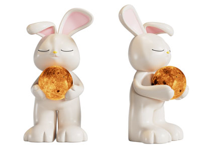 兔子雕塑 公仔 潮玩