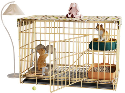 现代家具 宠物笼子