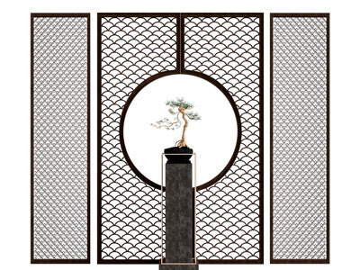 新中式屏风