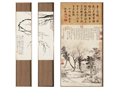 新中式挂画 新中式挂画 装饰画