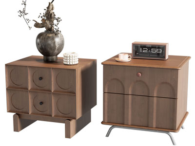 中古床头柜