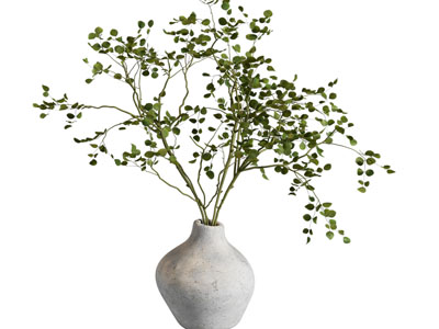 奶油中古花瓶