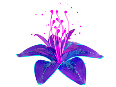 外星发光植物