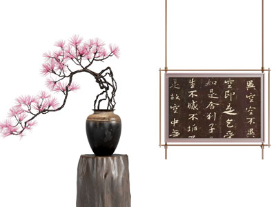 陶罐花艺