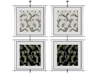 现代中古挂画
