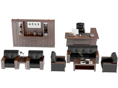 现代办公家具组合