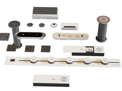 现代插座