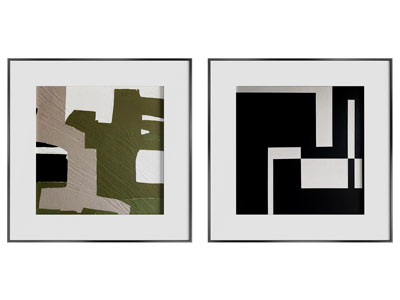 现代肌理画 装饰画