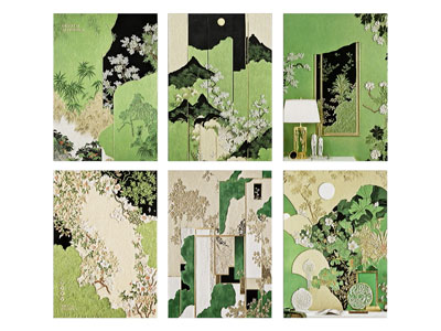 现代抽象画 油画 装饰画