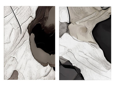 现代装饰画 抽象 油画