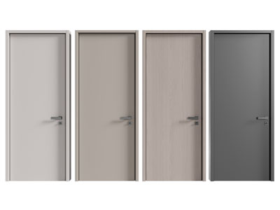 现代极简单开门