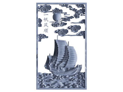 新中式浮雕 装饰挂画