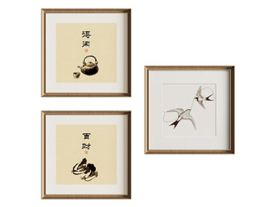 新中式中式宋式挂画