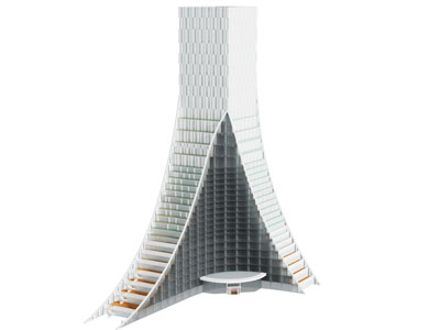 现代户外建筑 大厦