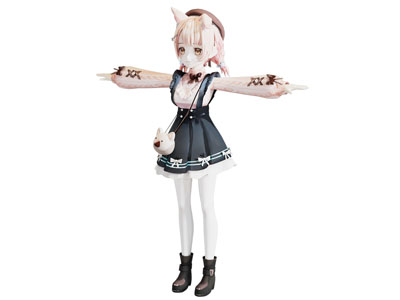 现代卡通萝莉少女