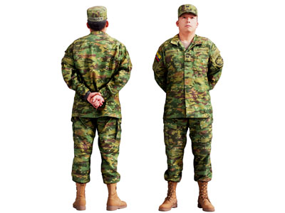 现代士兵军人