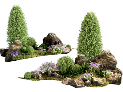 植物造景 植物堆