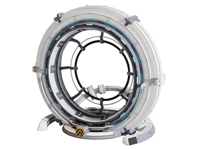 次世代科幻空间传送器