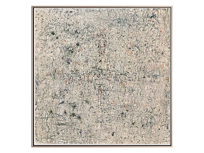 现代意式抽象挂画 肌理画